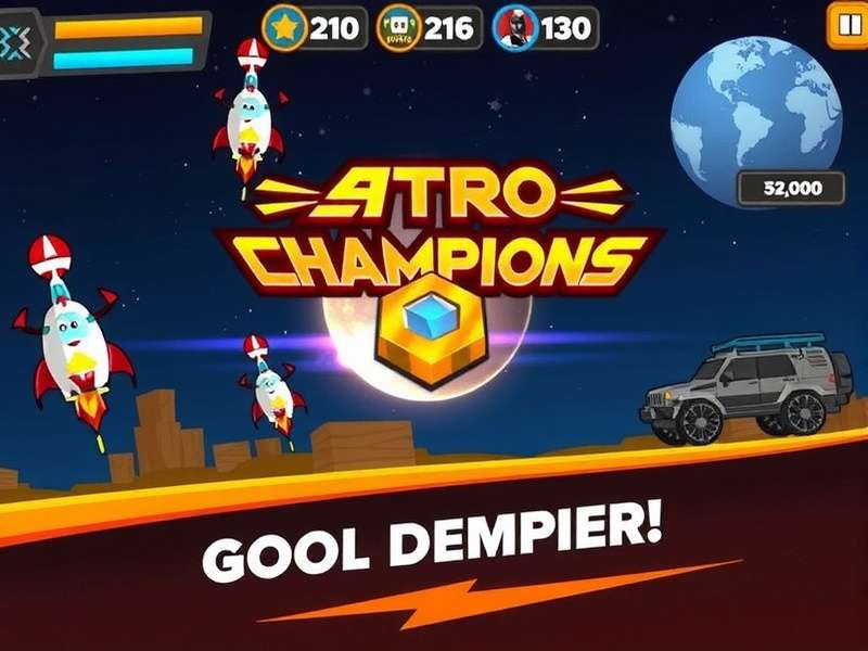 Astro Champions Main Gameplay Screen Astro Champions Game Screenshot